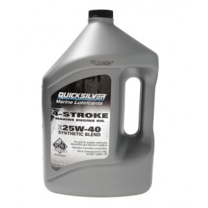 Масло за лодка QUICKSILVER 25W40 SYNT 4T 4L