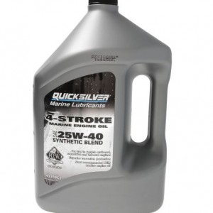Масло за лодка QUICKSILVER 25W40 SYNT 4T 4L