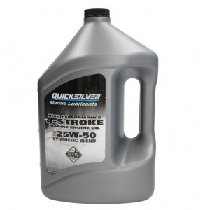 Масло за лодка QUICKSILVER 25W50 SYNT 4T 4L