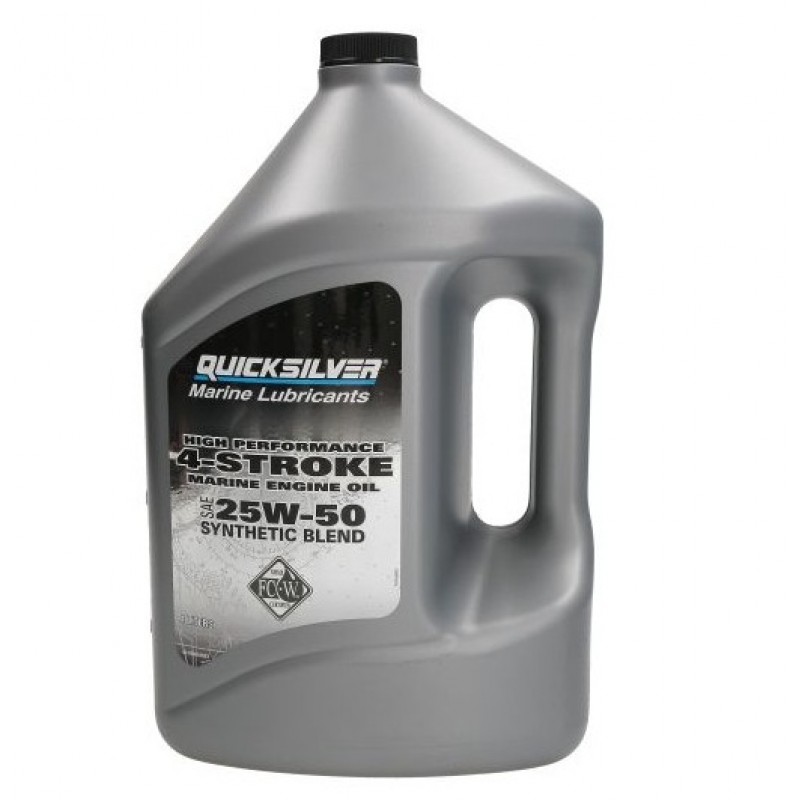 Масло за лодка QUICKSILVER 25W50 SYNT 4T 4L