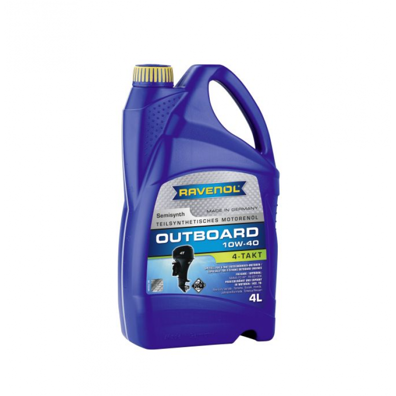 Масло за четиритактови двигатели RAV OUTBOARD SEMI 10W40 4L