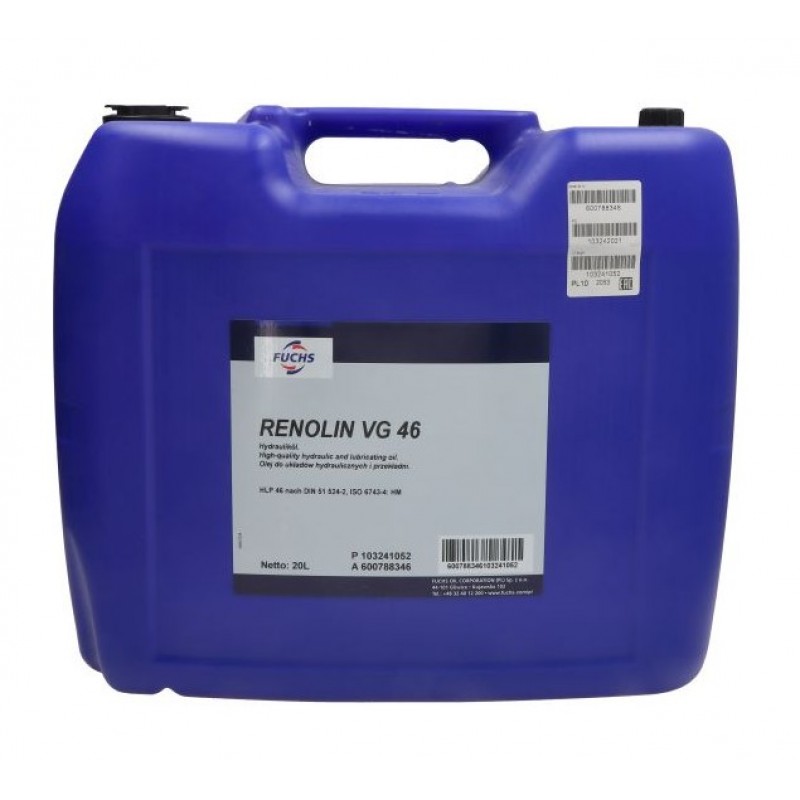 Хидравлично масло RENOLIN VG 46 20L