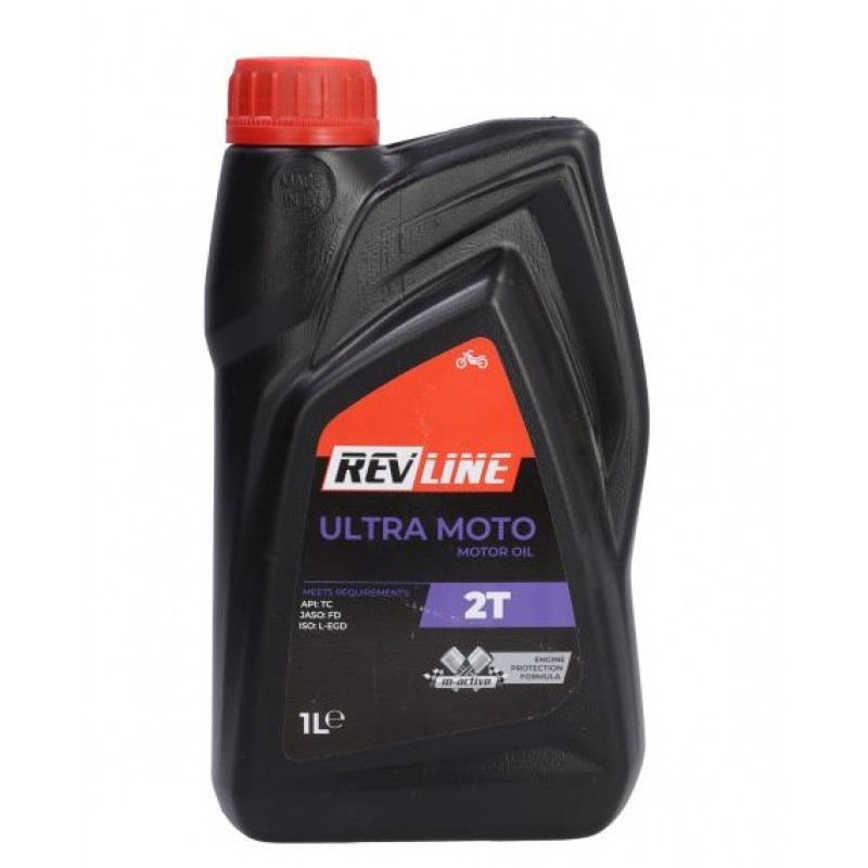 Мото масло REV MOTO 2T 1L