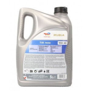 Двигателно масло RUBIA 7400 15W40 5L