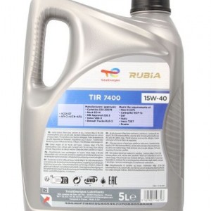 Двигателно масло RUBIA 7400 15W40 5L