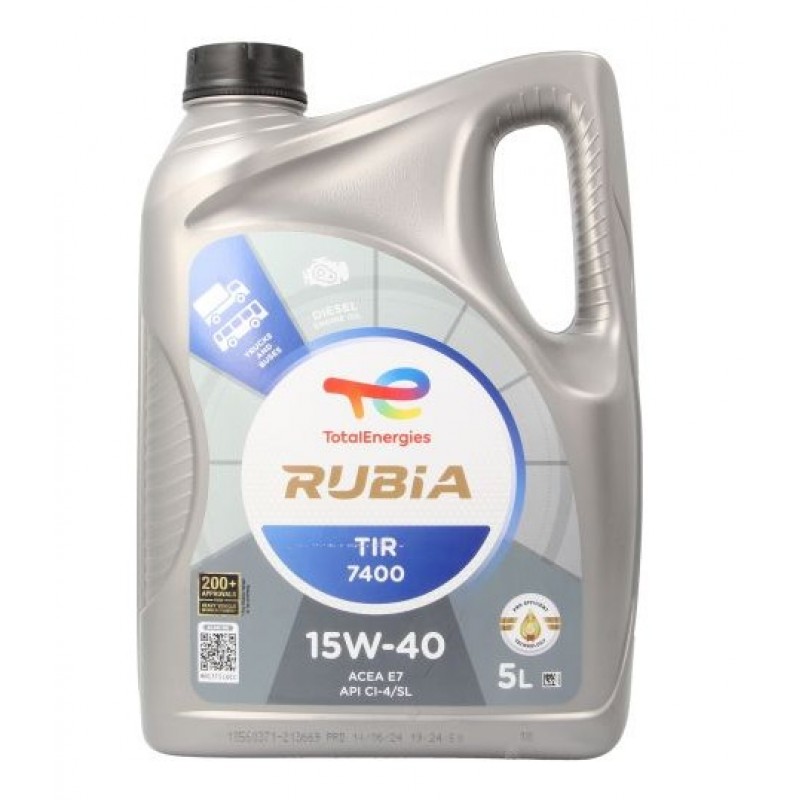 Двигателно масло RUBIA 7400 15W40 5L