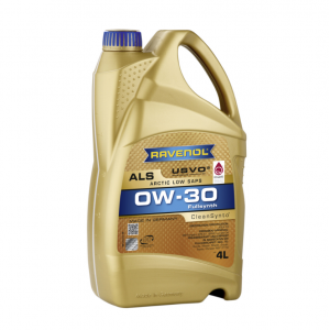 Двигателно масло Ravenol Artic Low SAPS ALS 0W30 4L Двигателно масло Ravenol Artic Low SAPS ALS 0W30 4L