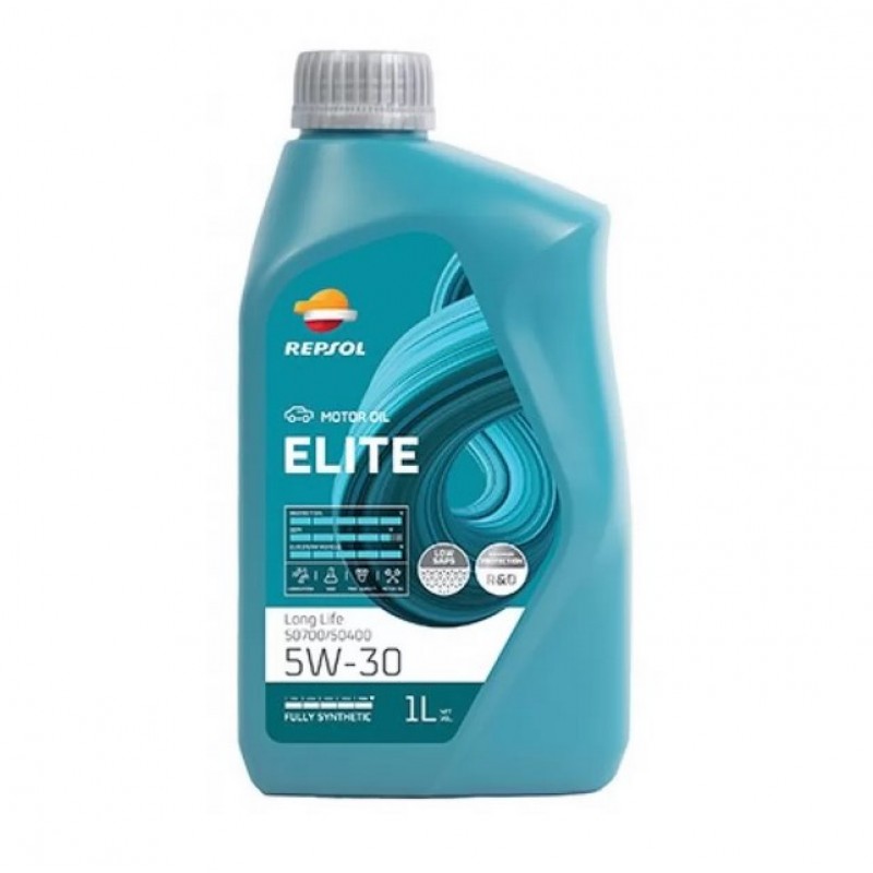 Двигателно масло Repsol Elite LONG LIFE 50700/50400 5W30 1L