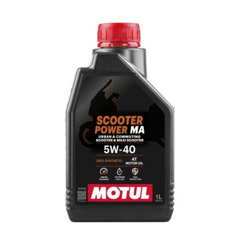 Мото масло SCOOTER POWER 5W40 4T 1L