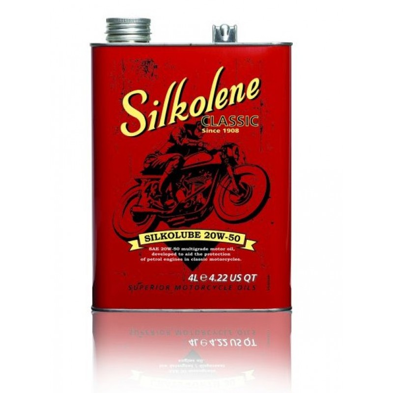 Мото масло SILKOLUBE 20W50 4T 4L