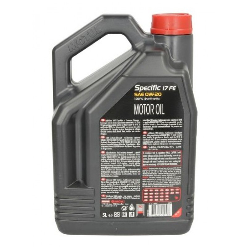 Двигателно масло SPECIFIC 17 FE 0W20 5L