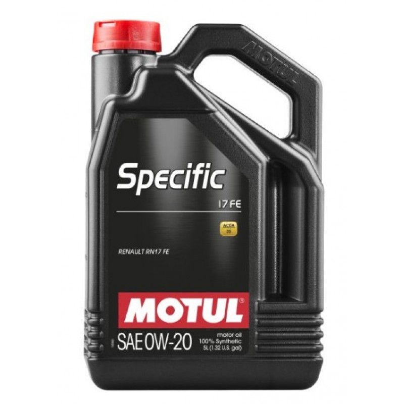 Двигателно масло SPECIFIC 17 FE 0W20 5L