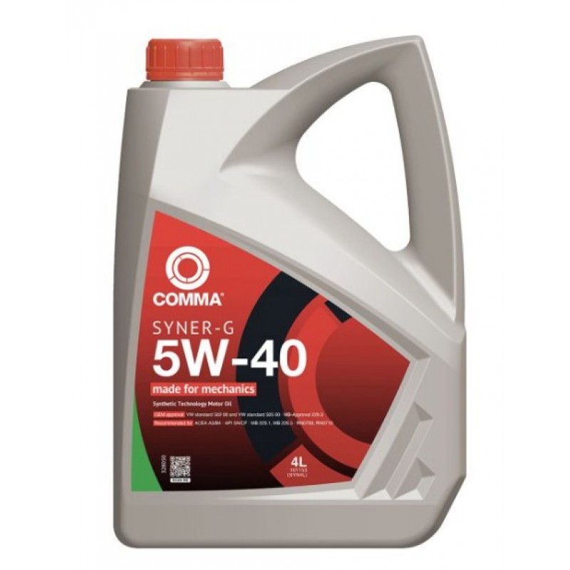Двигателно масло SYNER G 5W40 4L