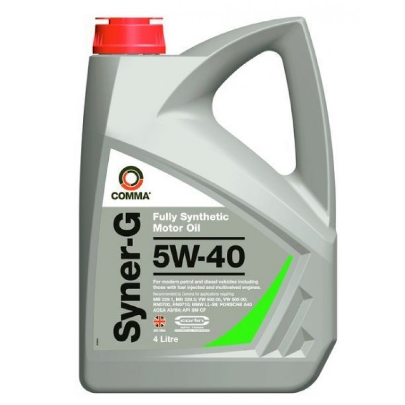 Двигателно масло SYNER G 5W40 4L