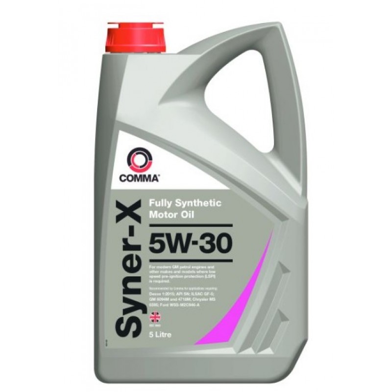 Двигателно масло SYNER X 5W30 5L