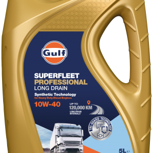 Двигателно масло Gulf Superfleet Professional Long Drain 10W40 5L