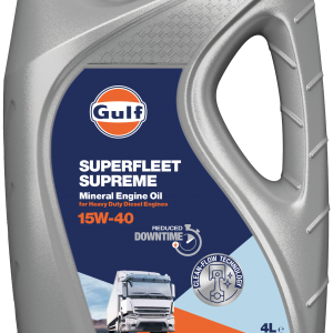 Двигателно масло Gulf Superfleet Supreme 15W40 4L