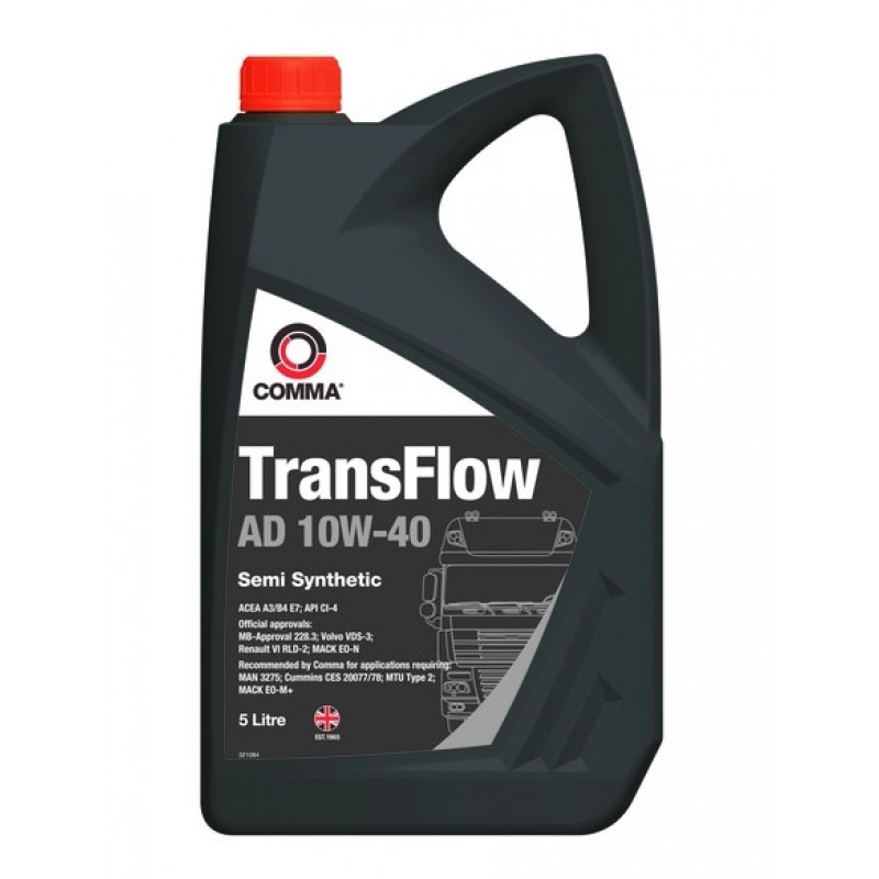 Двигателно масло TRANSFLOW AD 10W40 5L