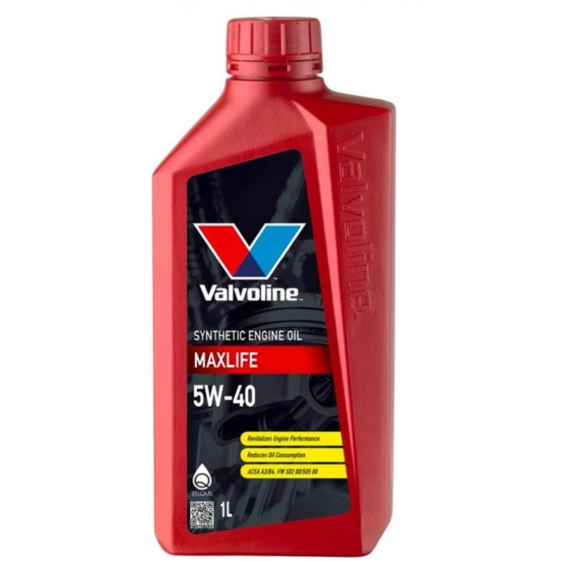 Двигателно масло Valvoline MAXLIFE 5W40 1L