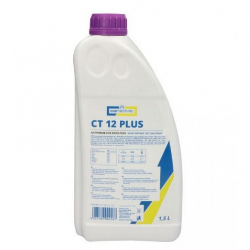 Антифриз концентрат CART999 CT12 PLUS 1,5L червен