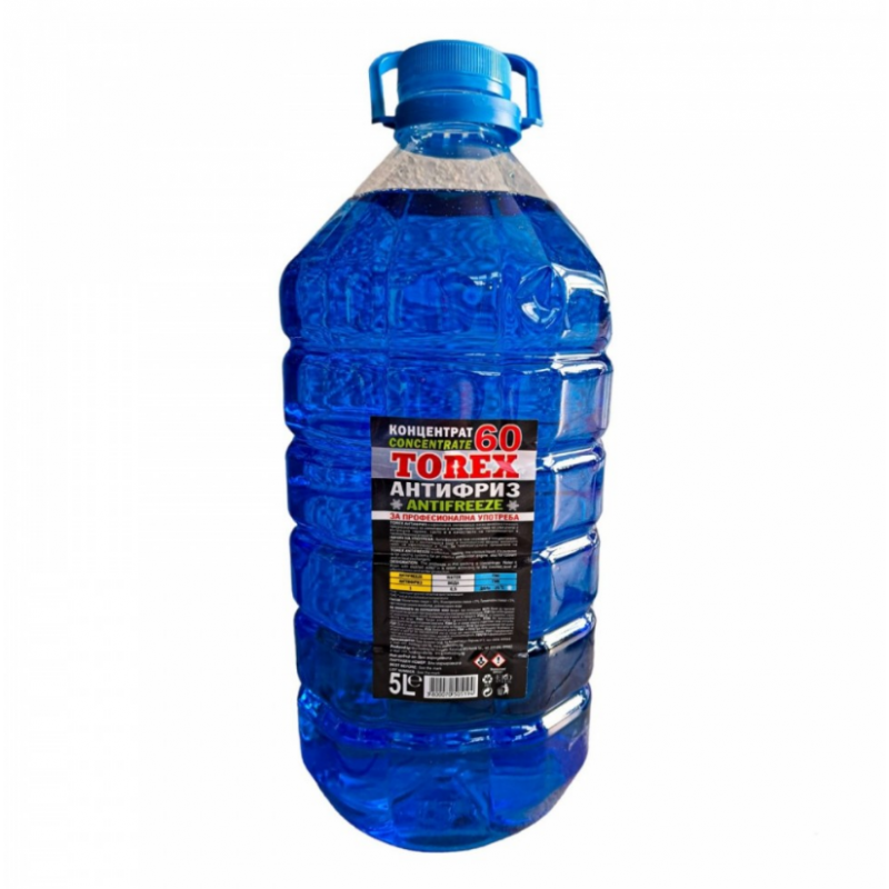 Антифриз концентрат Torex 5L син
