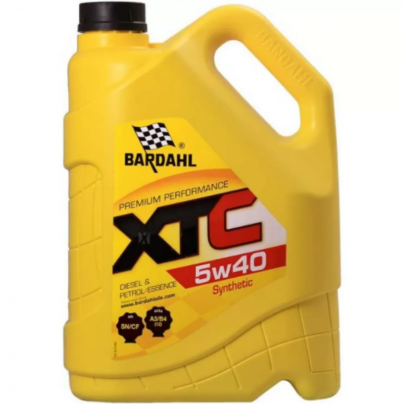 Двигателно масло Bardahl XTC 5W40 5L