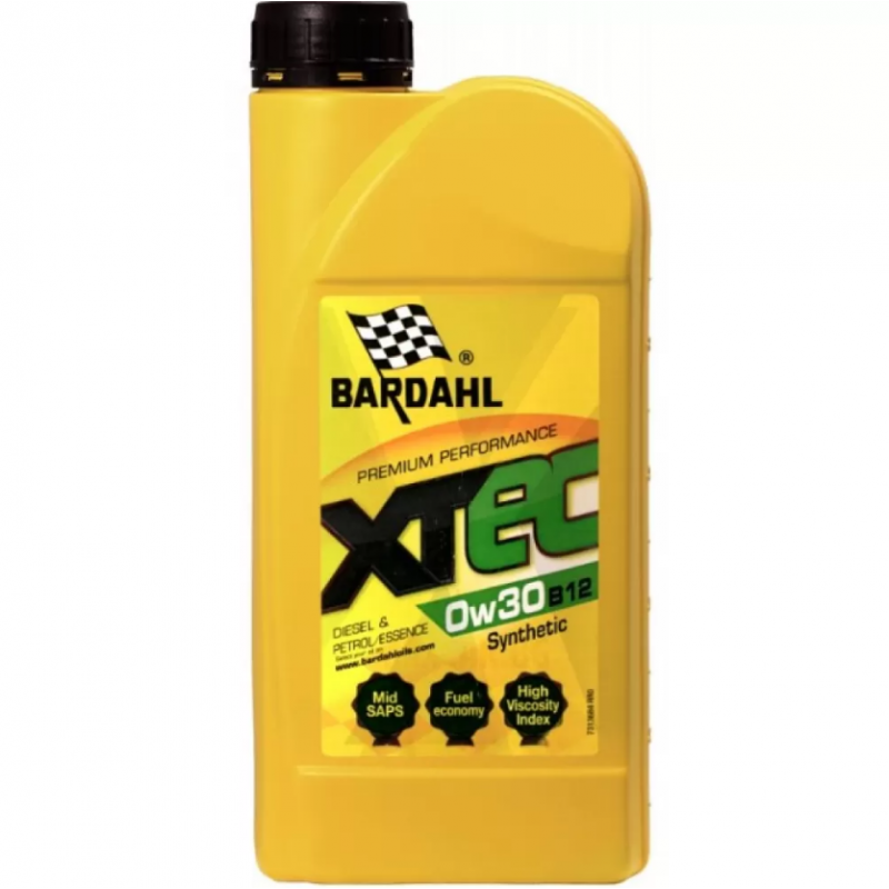 Двигателно масло Bardahl XTEC 0W30 B12 1L