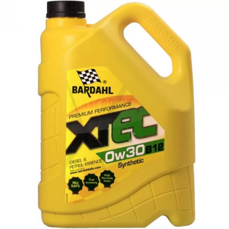 Двигателно масло Bardahl XTEC 0W30 B12 5L