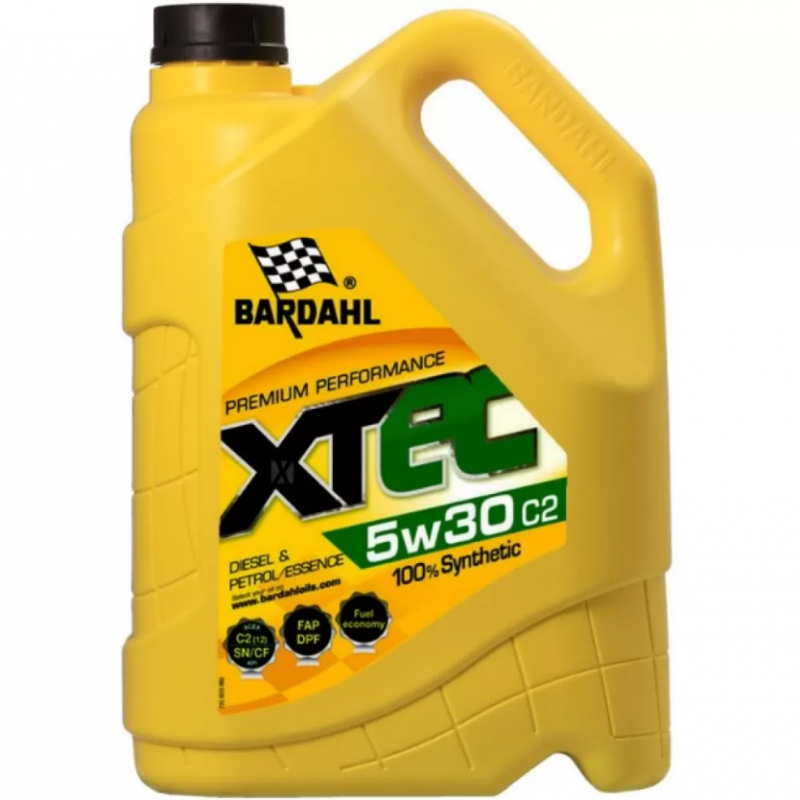 Двигателно масло Bardahl XTEC 5W30 C2 5L