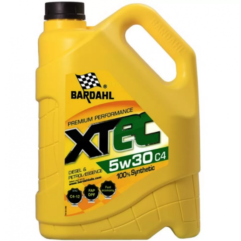 Двигателно масло Bardahl XTEC 5W30 C4 5L
