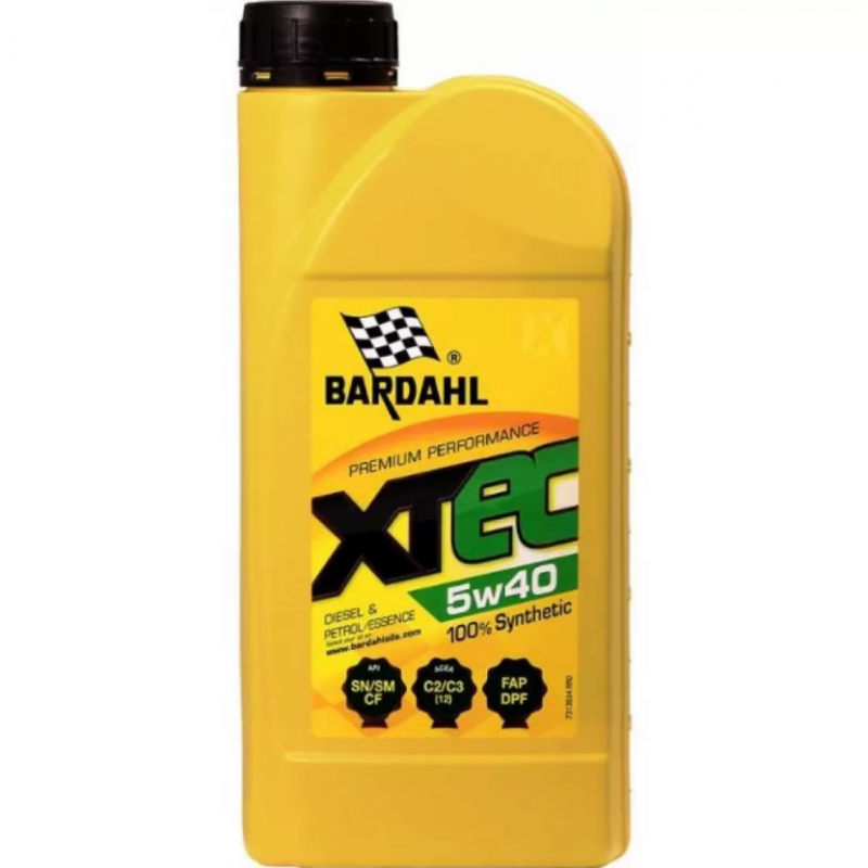 Двигателно масло Bardahl XTEC 5W40 1L
