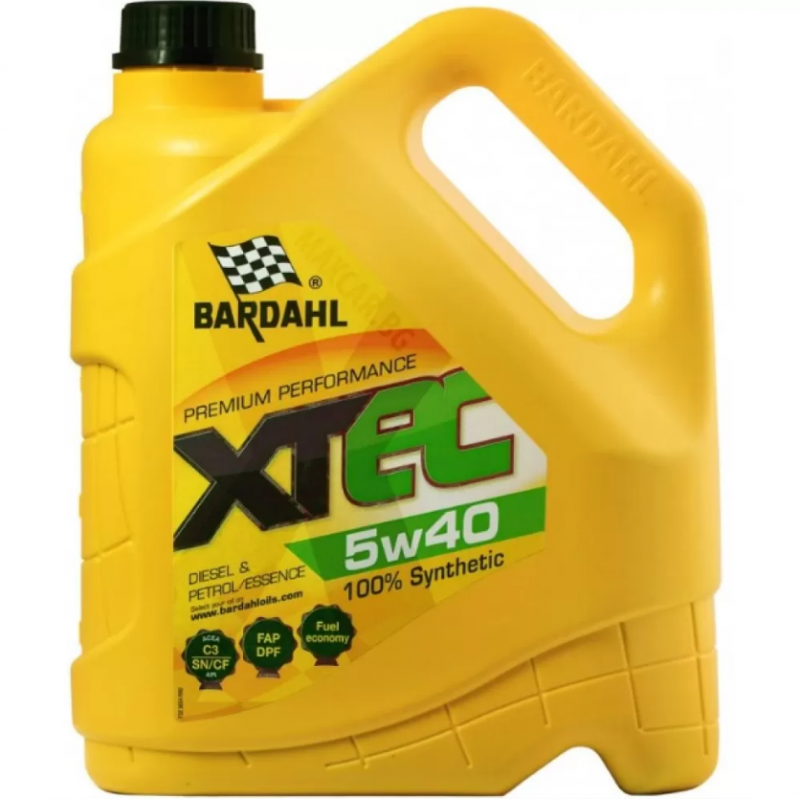 Двигателно масло Bardahl XTEC 5W40 4L