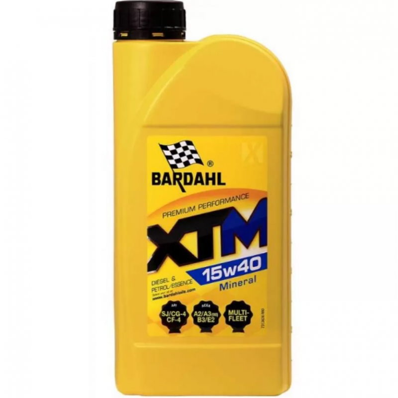 Двигателно масло Bardahl XTM 15W40 MULTIFLEET 1L