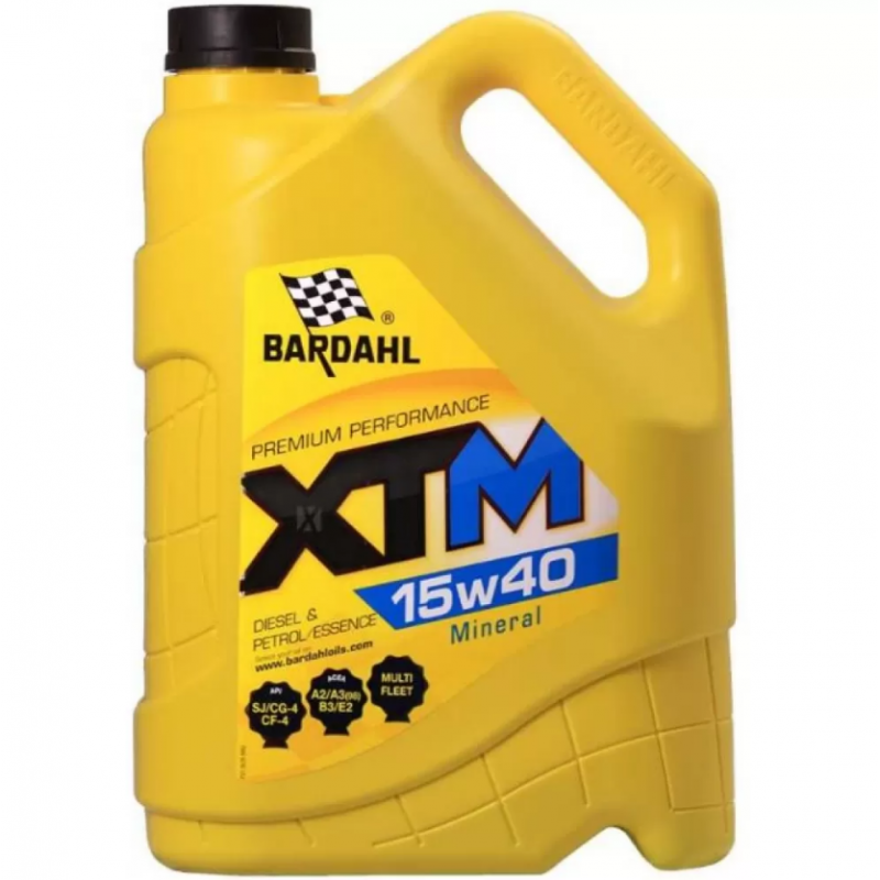 Двигателно масло Bardahl XTM 15W40 MULTIFLEET 5L