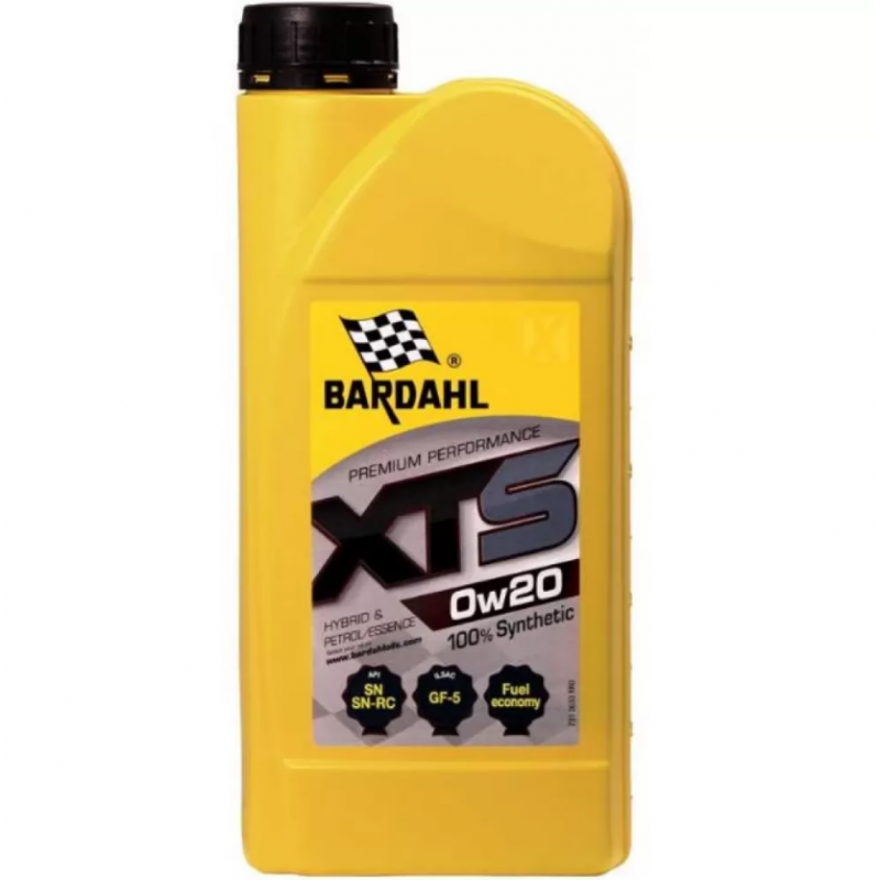 Двигателно масло Bardahl XTS 0W20 1L
