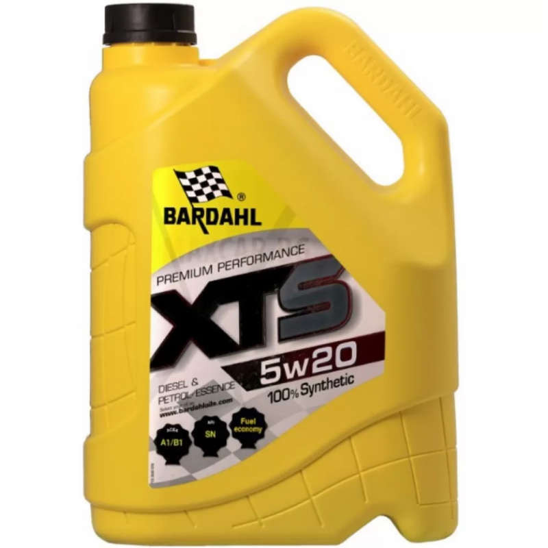 Двигателно масло Bardahl XTS 5W20 5L
