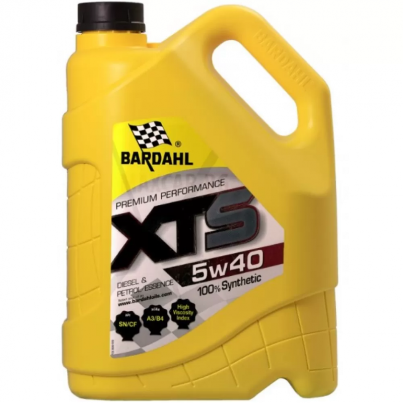 Двигателно масло Bardahl XTS 5W40 5L