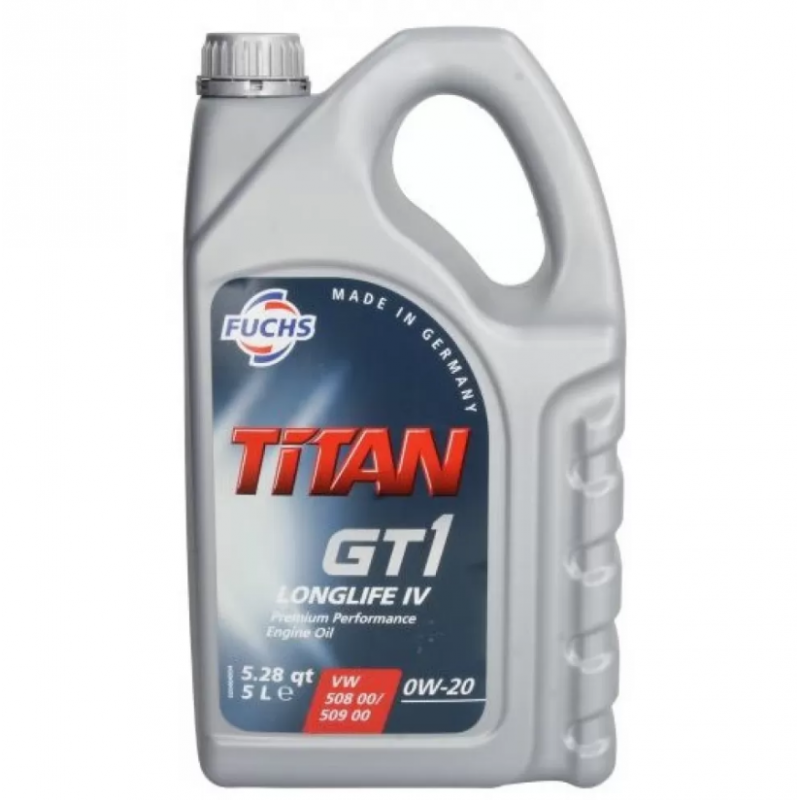 Двигателно масло FUCHS TITAN GT1 LL IV 0W20 5L