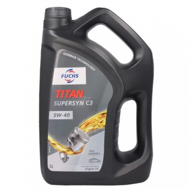 Двигателно масло FUCHS TITAN SUPERSYN C3 5W40 5L
