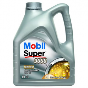 Двигателно масло Mobil SUPER 3000 X1 5W40 4L