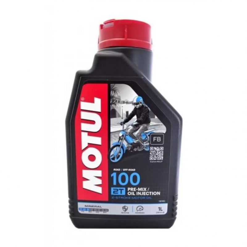 Двутактово масло Motul 100 2T Mineral 1L