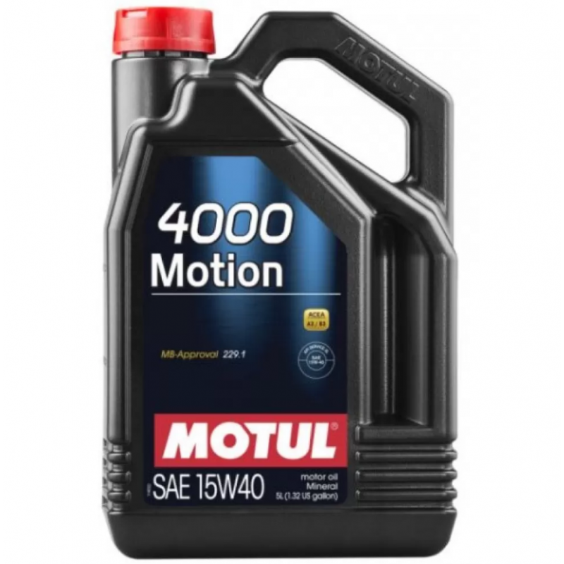 Двигателно масло Motul 4000 MOTION 15W40 4L