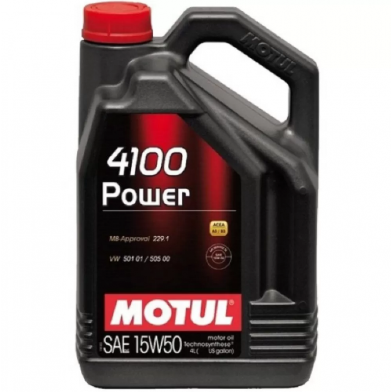 Двигателно масло Motul 4100 POWER 15W50 4L