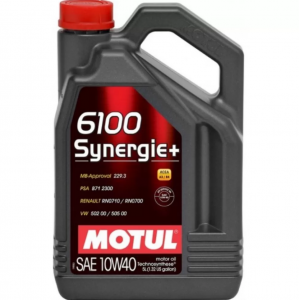 Двигателно масло Motul 6100 SYNERGIE+ 10W40 5L