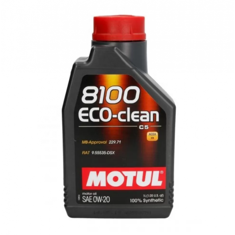 Двигателно масло Motul 8100 ECO-CLEAN 0W20 1L