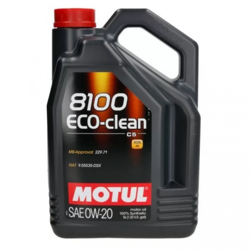 Двигателно масло Motul 8100 ECO-CLEAN 0W20 5L