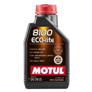 Двигателно масло Motul 8100 ECO-LITE 0W20 1L