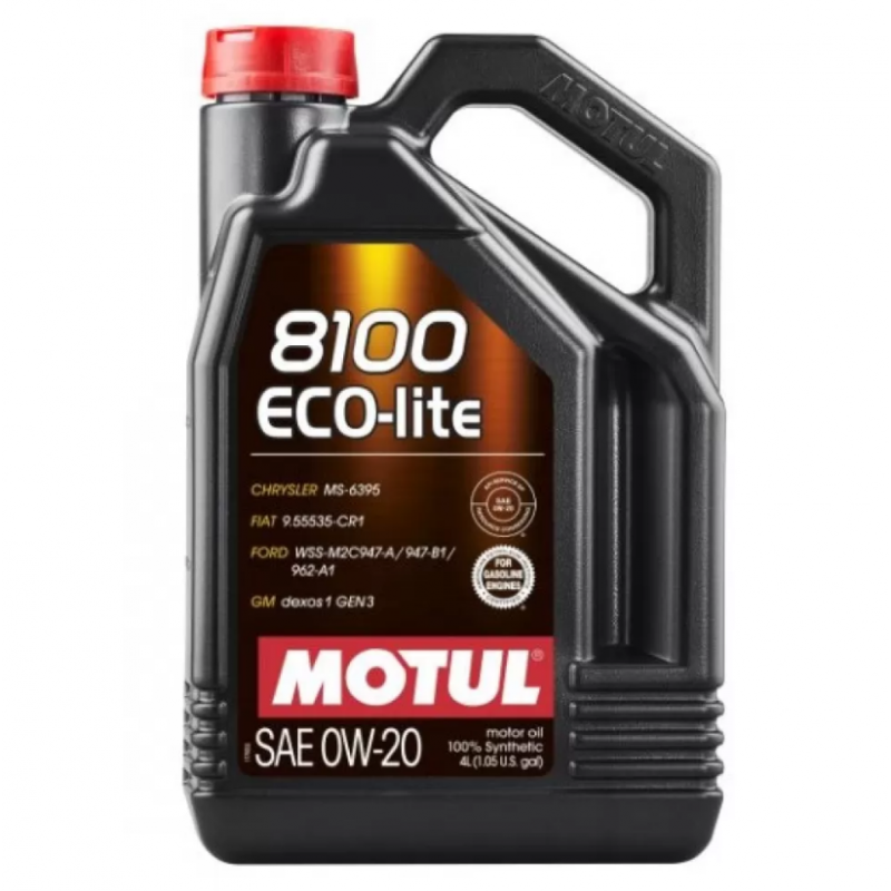 Двигателно масло Motul 8100 ECO-LITE 0W20 4L