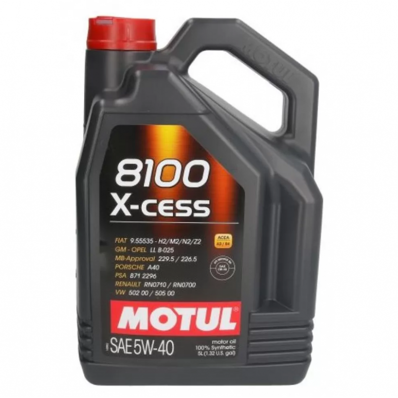 Двигателно масло Motul 8100 X-CESS 5W40 5L