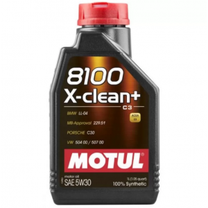 Двигателно масло Motul 8100 X-CLEAN+ 5W30 1L